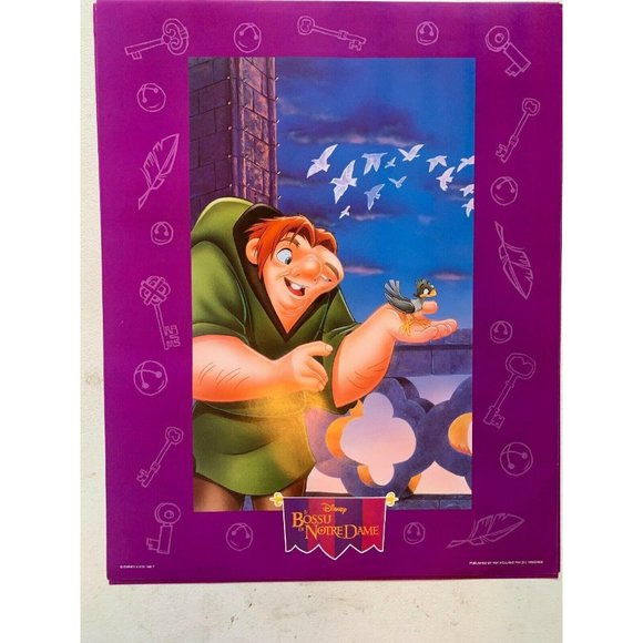 Disney Quasimodo Hunchback Of Notre Dame Poster - Picture 10 of 12